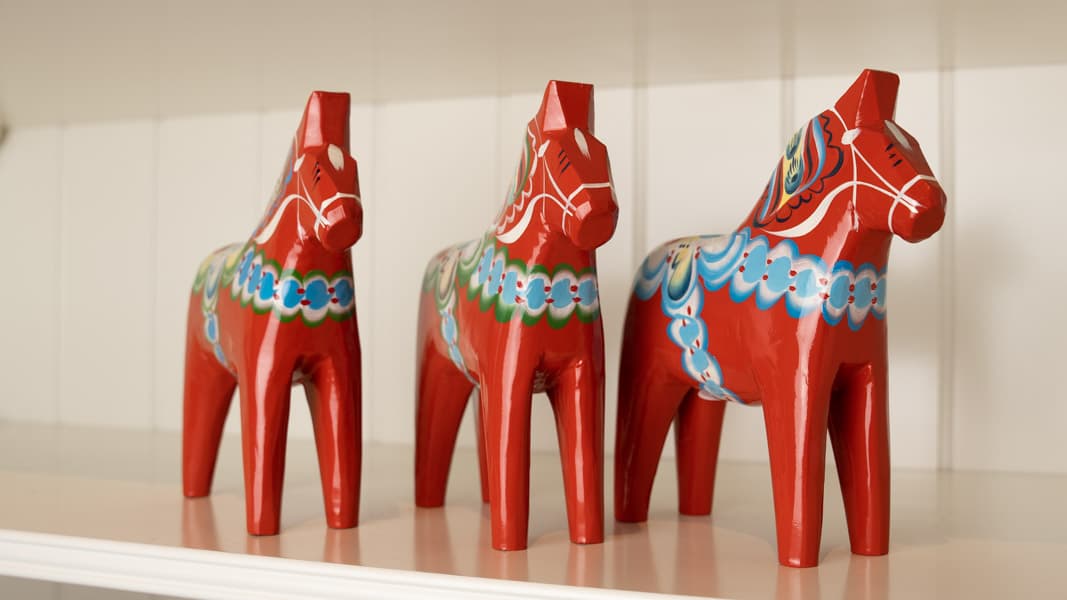 Chevaux de Dalécarlie, artisanat suédois